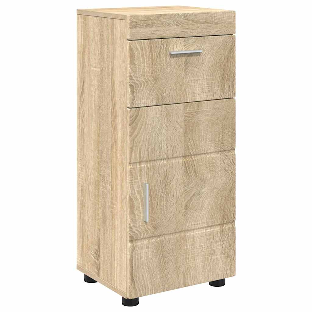 Badezimmer Schrank Sonoma Eiche 37 x 31,5 x 82 cm Holzwerkstoff