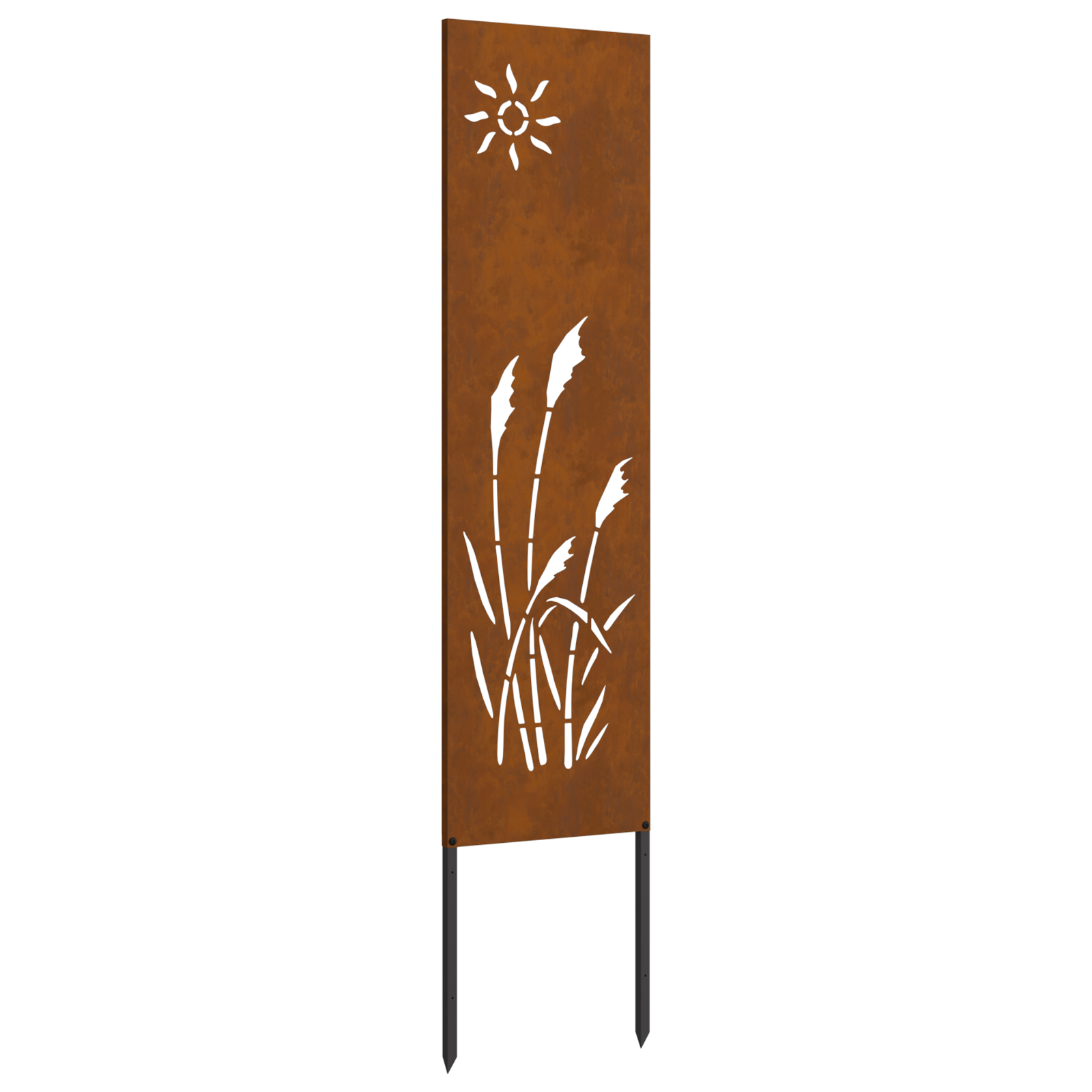 Garten dekoratives Panel Sonstiges Rostig 32 x 140 cm
