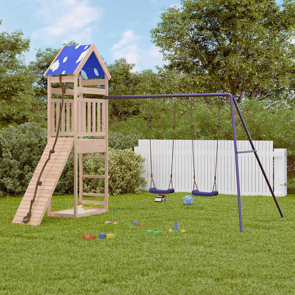 Spieltürme und Schaukeln für aktiven Spielspaß im Garten