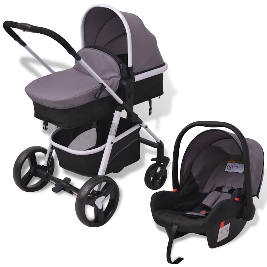 Kinderwagen oder Tragetuch für den sicheren Transport von Babys