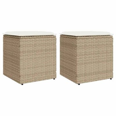 Bequeme Gartenhocker aus Holz oder Kunststoff – Ideal für Terrasse und Balkon