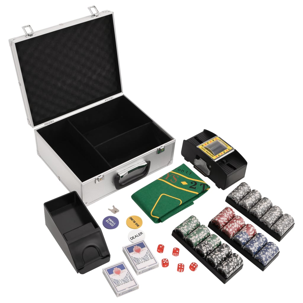 Komplette Poker-Sets mit Chips und Karten