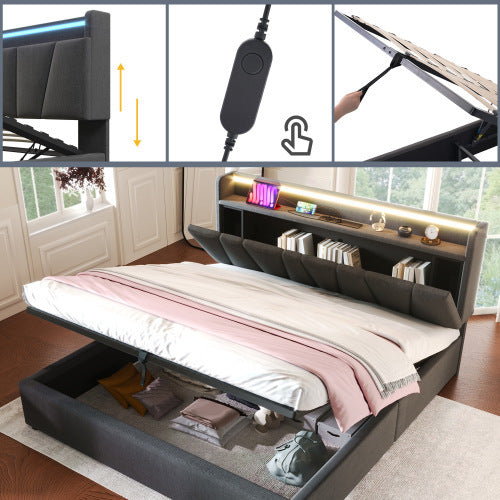 Linen Storage Bed Base