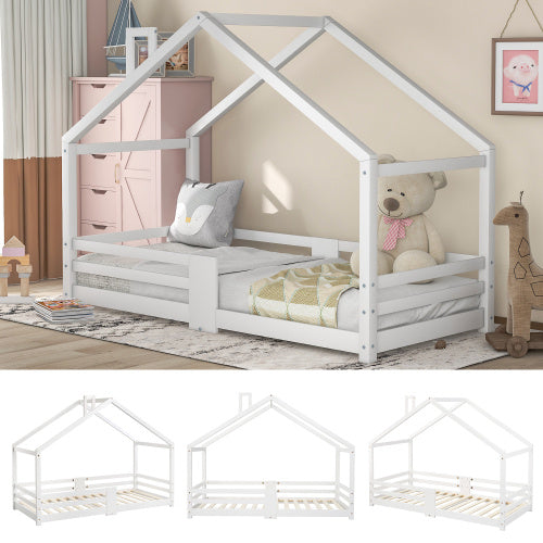 Pine House Children's Bed 90 X 200 Cm