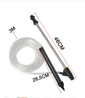 Stainless steel spray gun