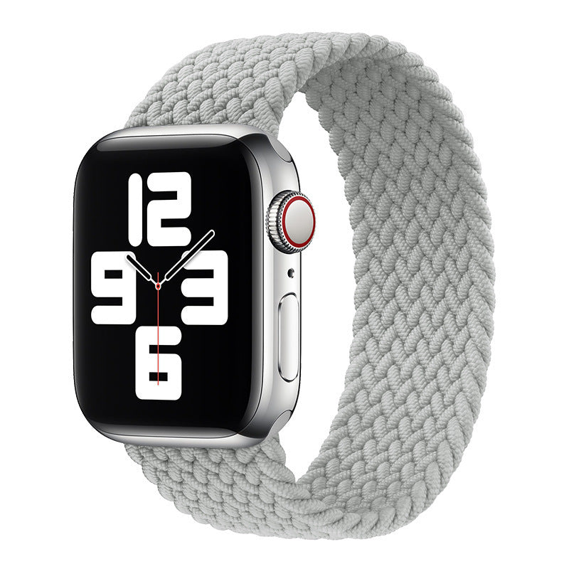 Single Loop Nylon Braided Elastic Strap