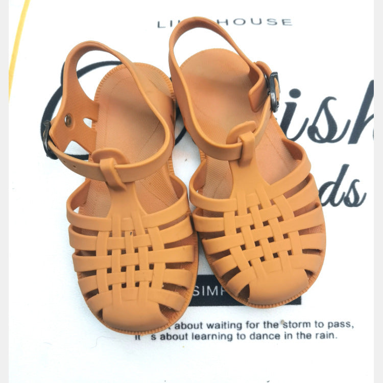 Bathroom Anti-Collision Baotou Parent-Child Sandals