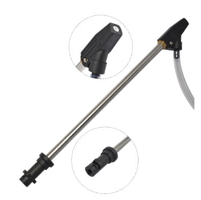 Stainless steel spray gun