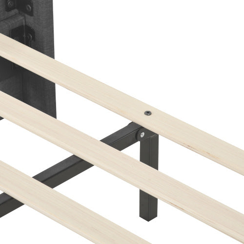 Linen Bed Frame  Size 140 X 200
