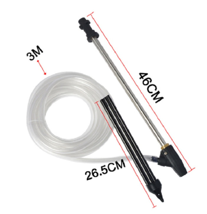 Stainless steel spray gun