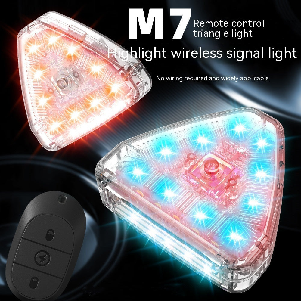 Strobe Light Remote Control Strobe Lamp Car Motorcycle Electric Vehicle Bicycle Modification