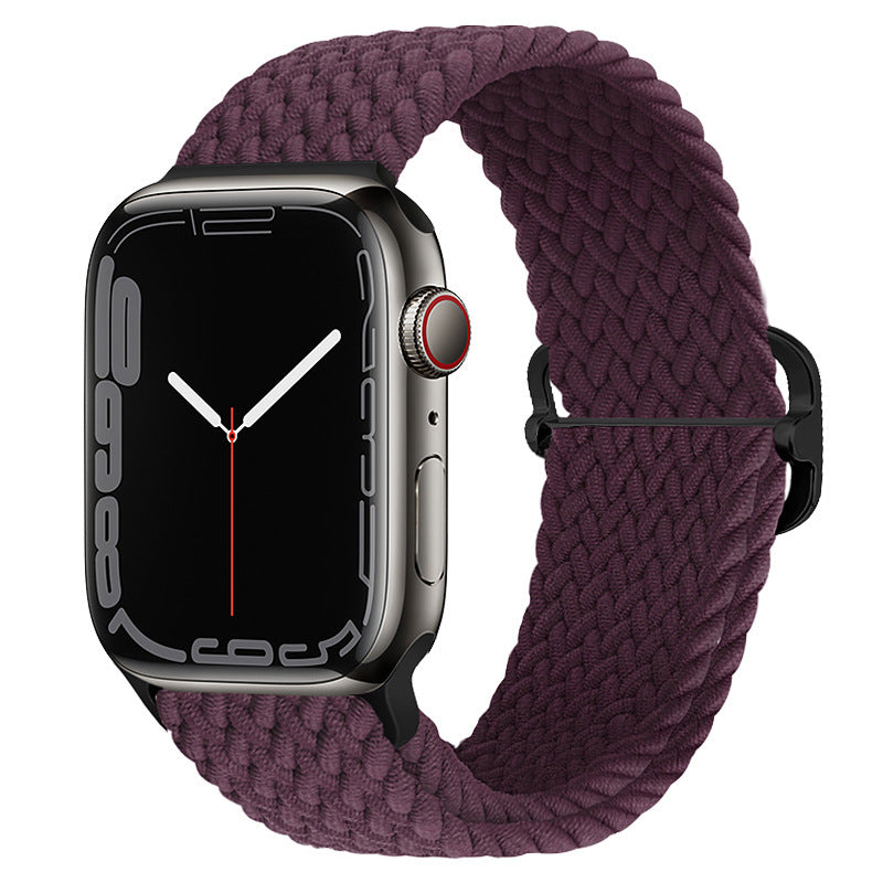 Single Loop Nylon Braided Elastic Strap