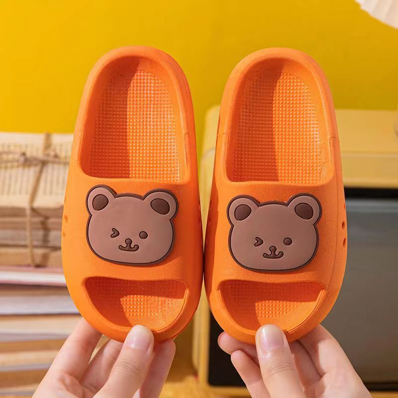 New Children's Sandals Summer Boys And Girls Home Fashion Cartoon Soft Bottom Kindergarten Baby Child Slippers