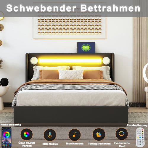 Fiberboard Double Bed