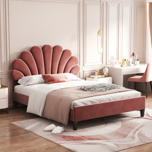 Linen With Metal-framed Double Bed