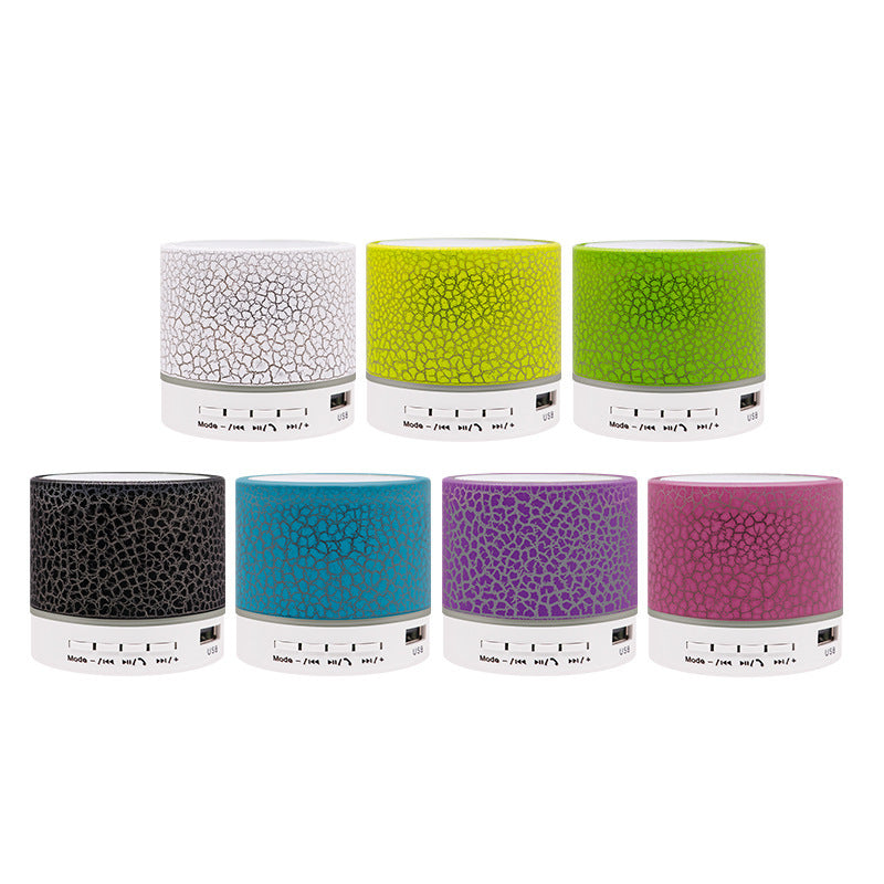 Crack Bluetooth Gift Audio Card Mobile Phone Computer Subwoofer Wireless