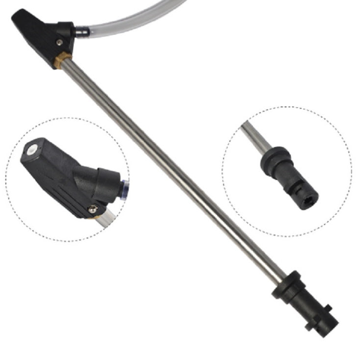 Stainless steel spray gun