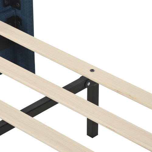 Linen Bed Frame Size  90 X 200