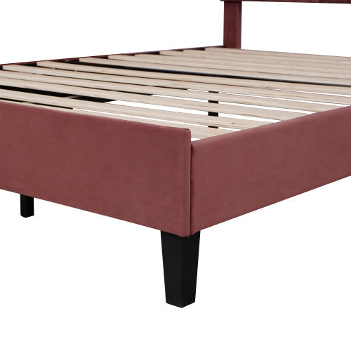 Linen With Metal-framed Double Bed