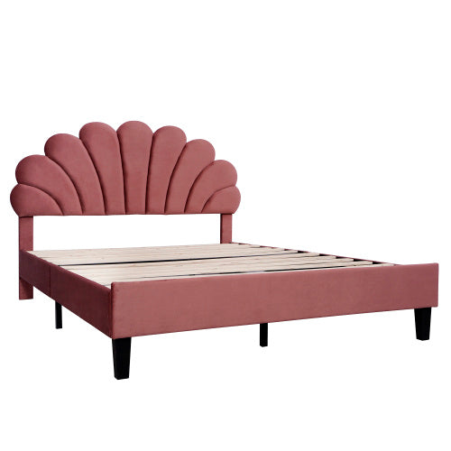 Linen With Metal-framed Double Bed