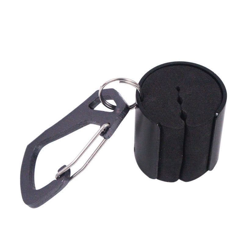 Portable Stream Miniature Retractable Buckle Fly Hanging Rod Device Clamp Rod Artifact