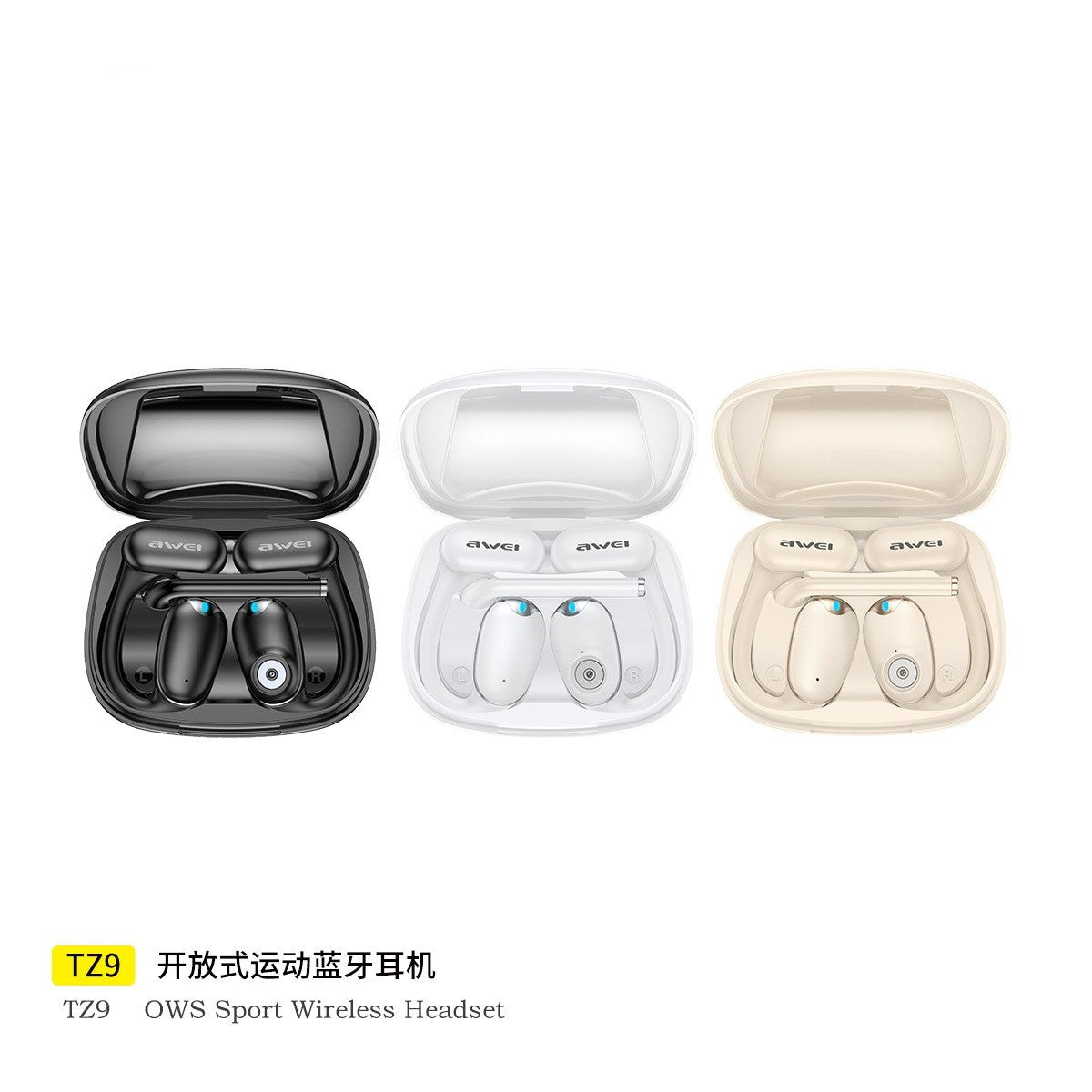 Ear-mounted Bluetooth Headset Sports Car