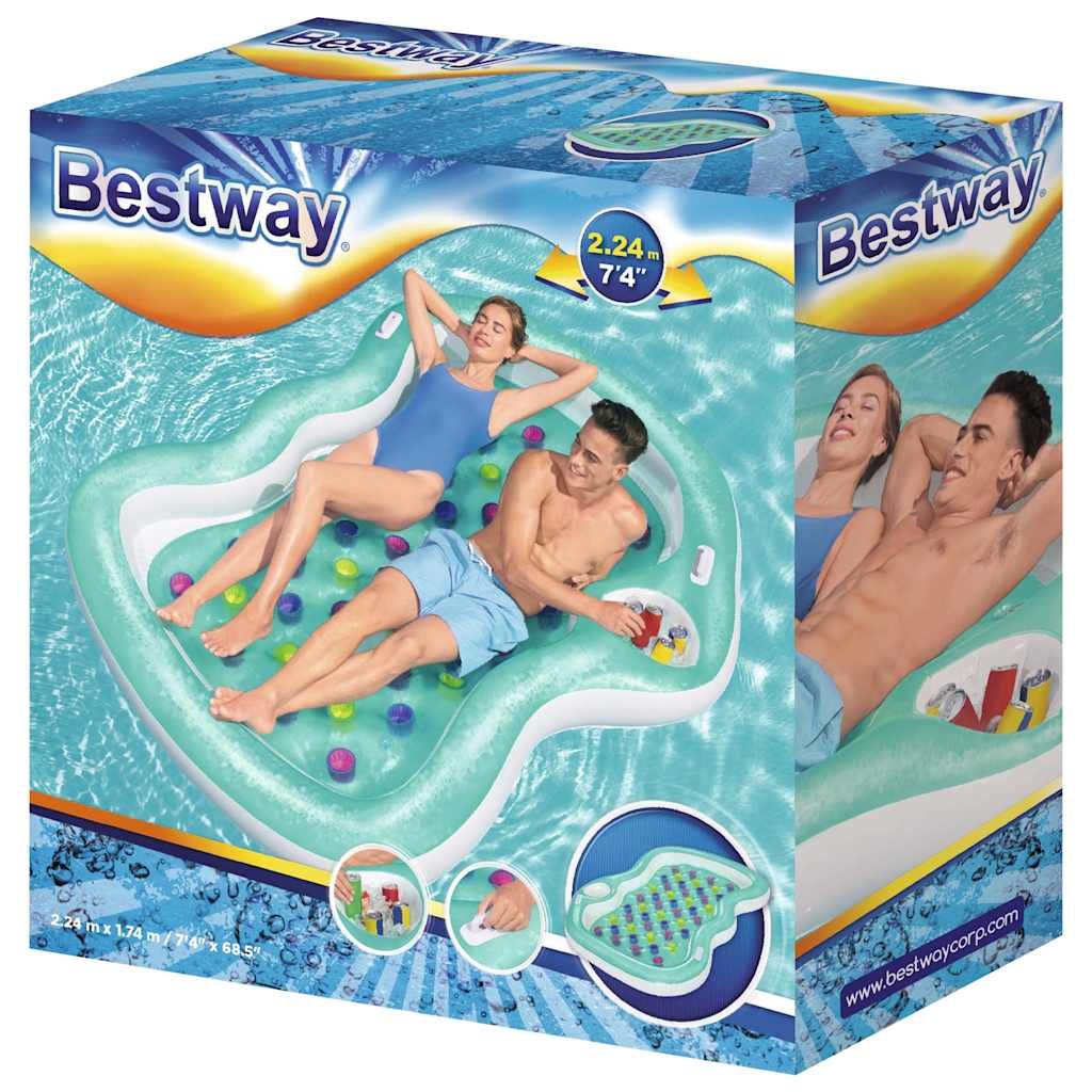 Designer Wasser-Lounge für 2 Personen 224x174 cm