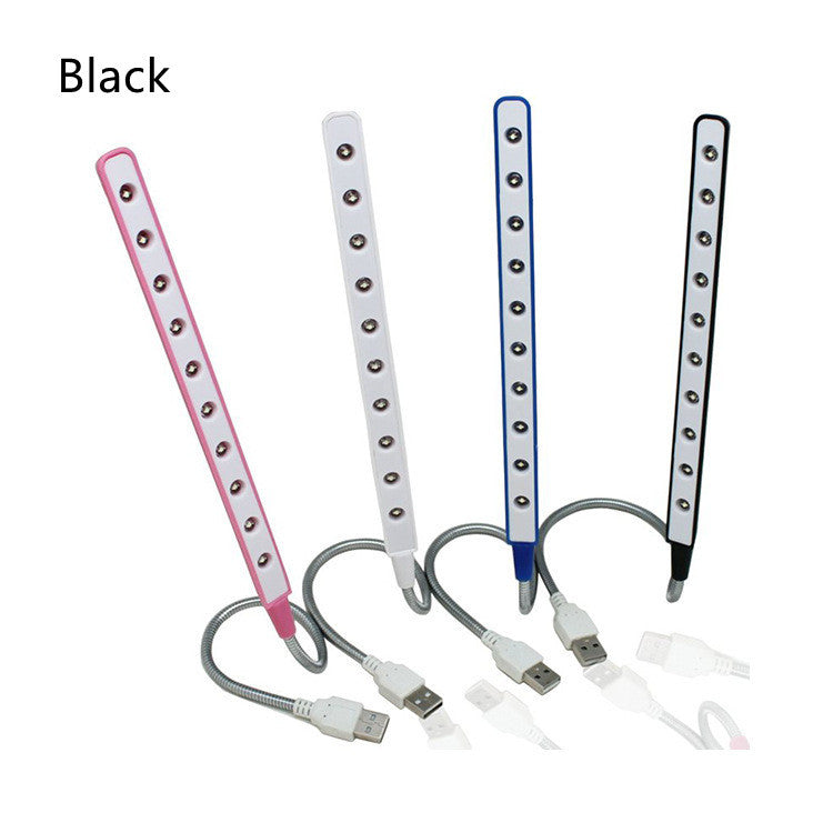 Aluminum Ten Lamps Notebook Keyboard Night Light