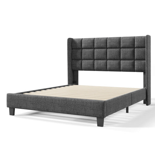 Linen Bed Frame  Size 140 X 200