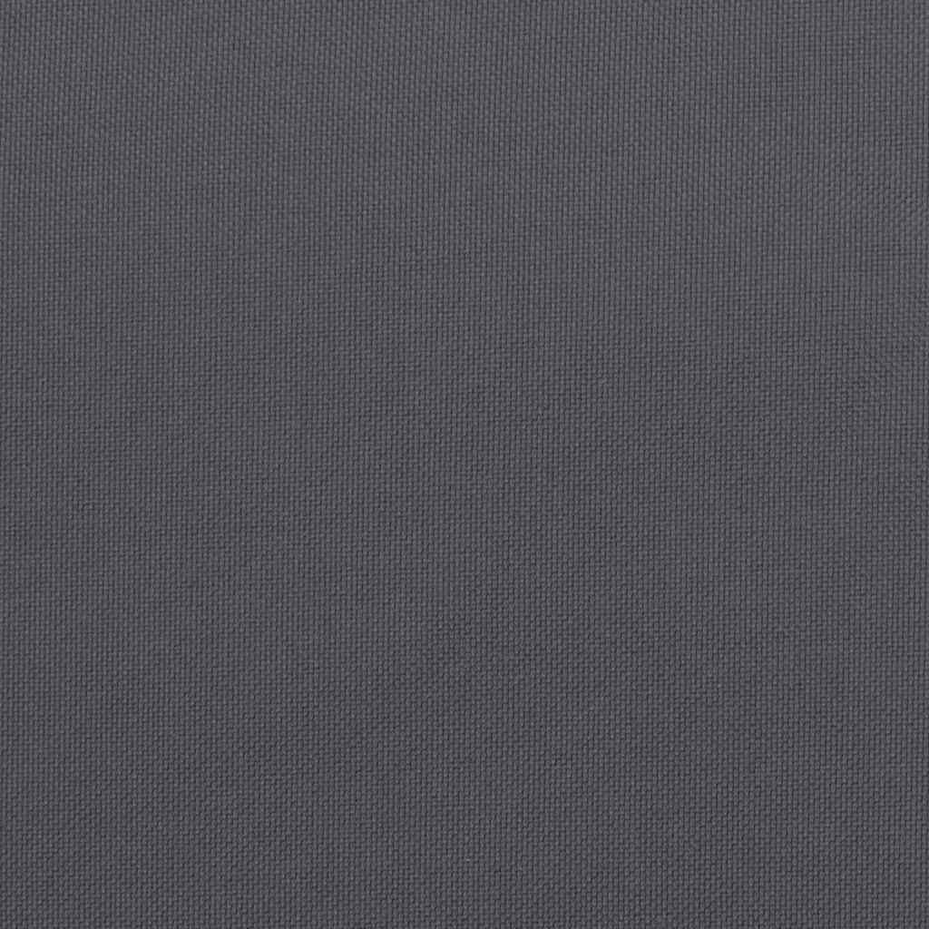 Gartenbank-Auflage Anthrazit 120x50x4 cm Oxford-Gewebe