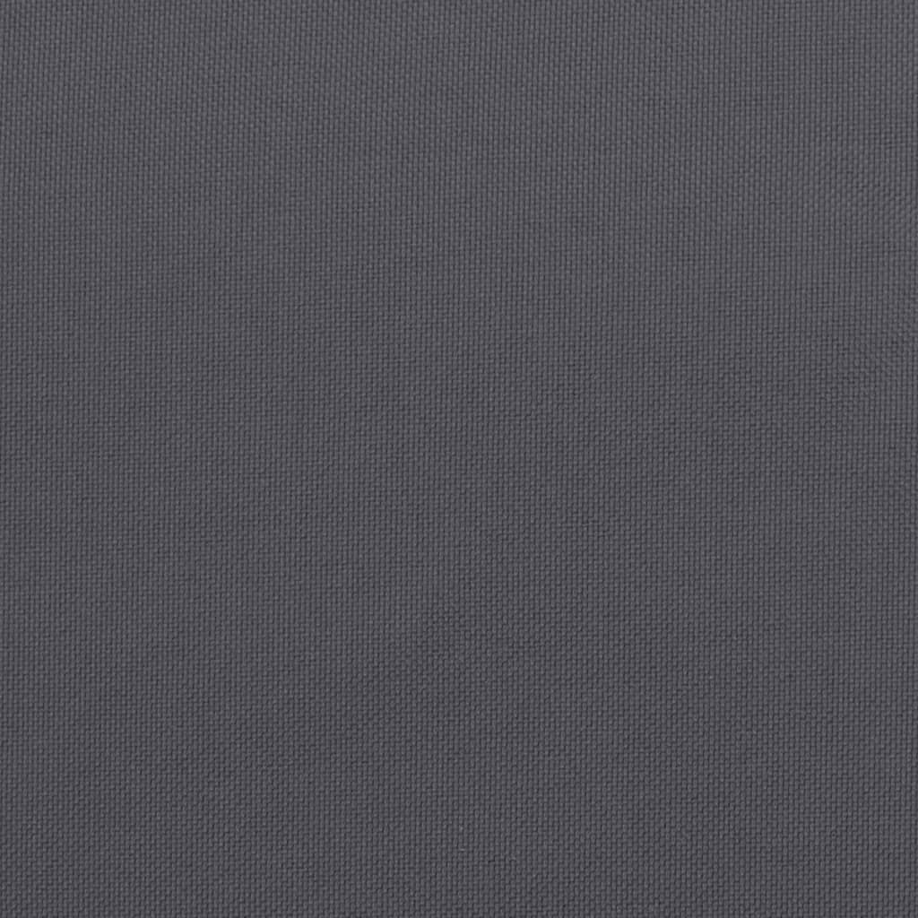 Gartenbank-Auflage Anthrazit 150x50x3 cm Oxford-Gewebe