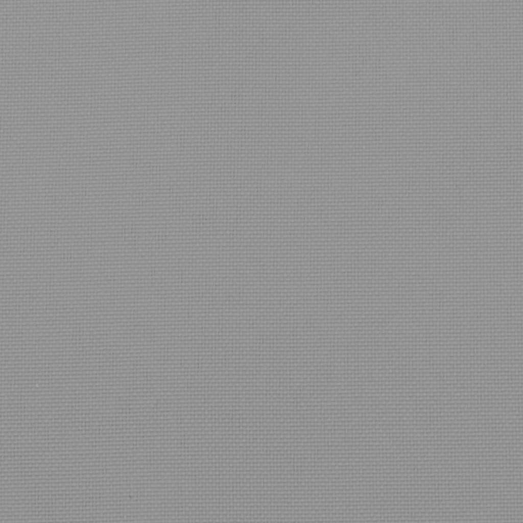 Gartenbank-Auflage Grau 120x50x4 cm Oxford-Gewebe