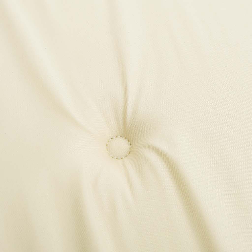 Gartenbank-Auflage Creme 100x50x4 cm Oxford-Gewebe