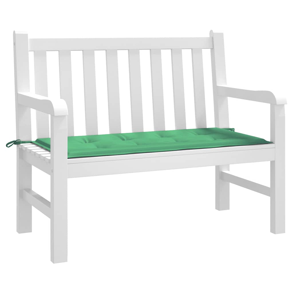 Gartenbank-Auflage Grün 120x50x4 cm Oxford-Gewebe