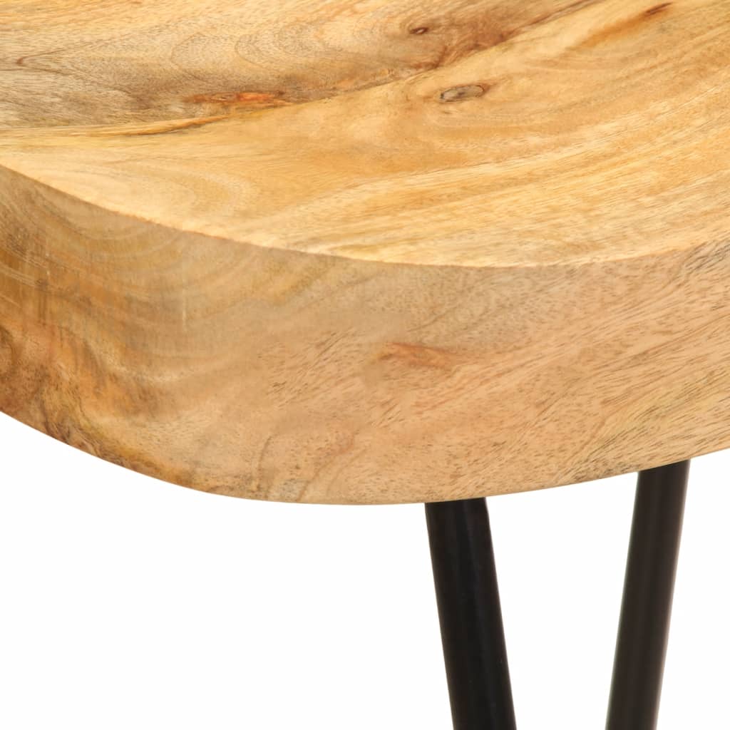 Barhocker 2 Stk. Mango Massivholz