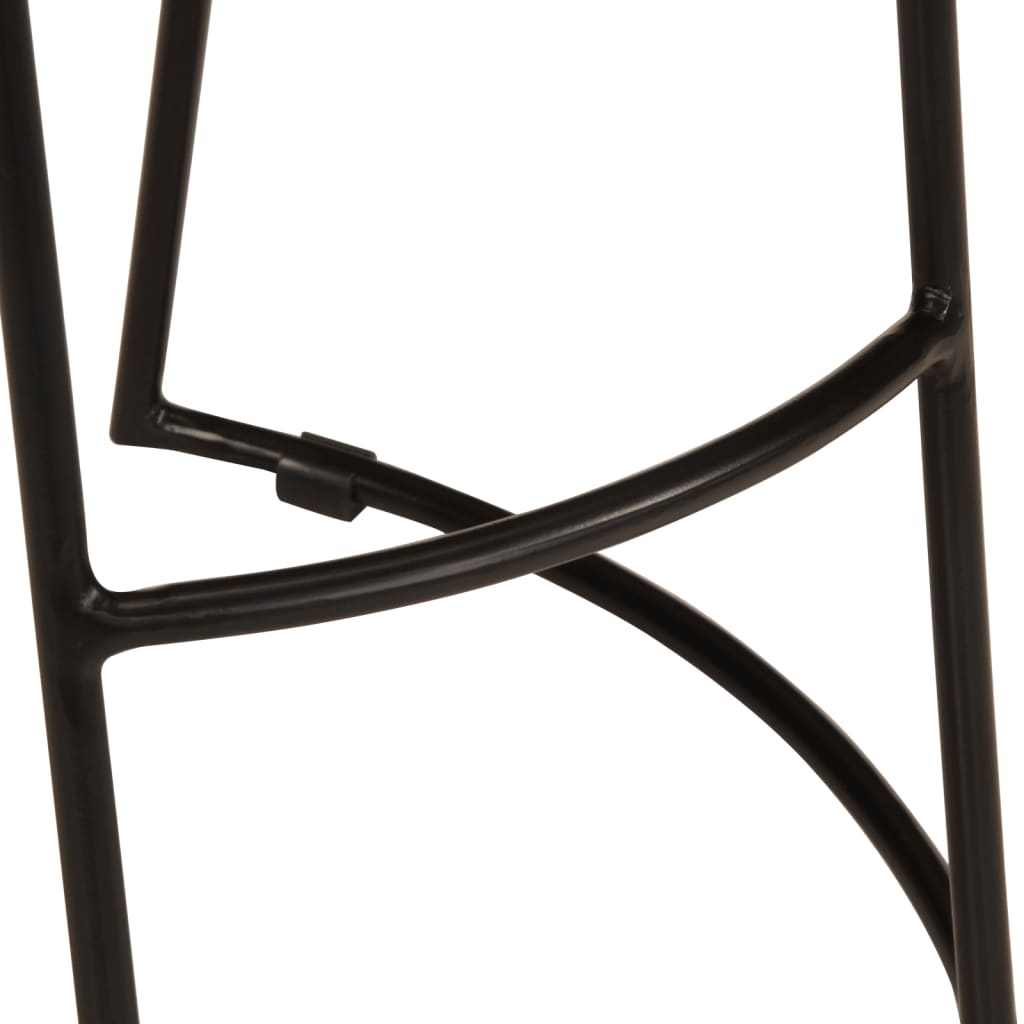 Barhocker 2 Stk. Mango Massivholz