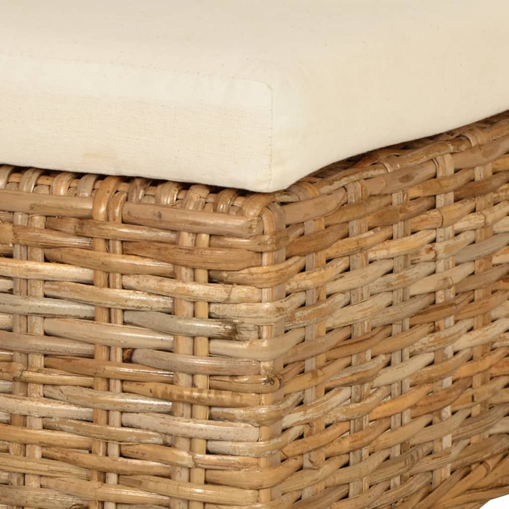 Dining chairs 6 pcs. Kubu rattan mango wood