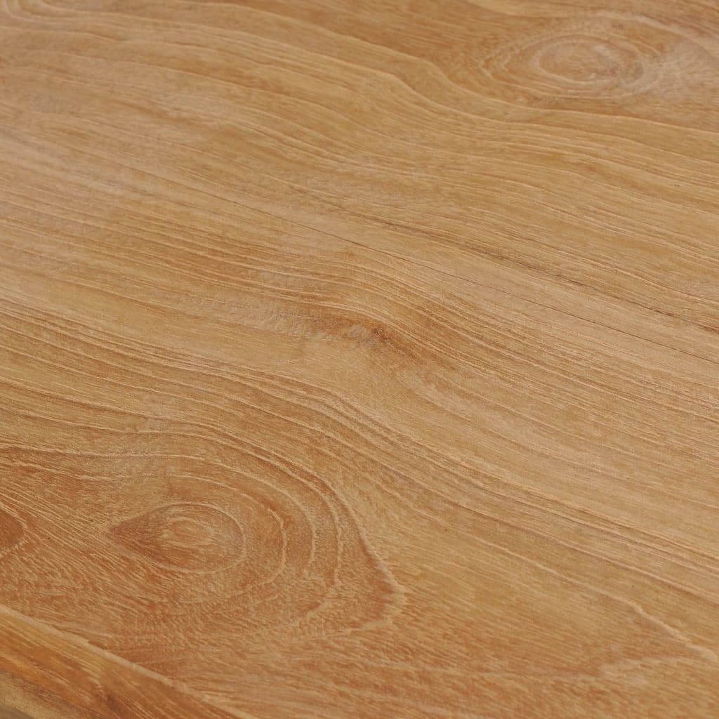 Hall bench solid teak 90 x 30 x 40 cm