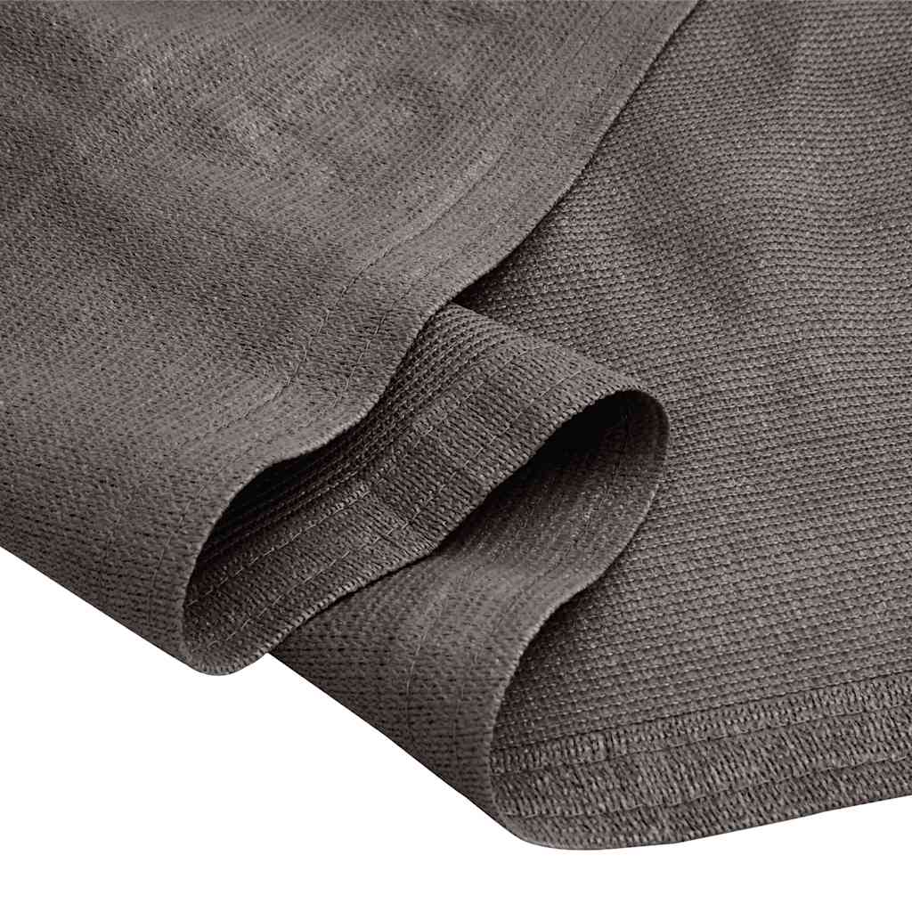 Zeltteppich 300 x 400 cm Anthrazit