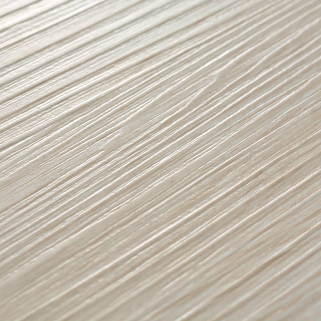 PVC-Fliesen Nicht Selbstklebend 5,26 m² 2 mm Eiche Weiß