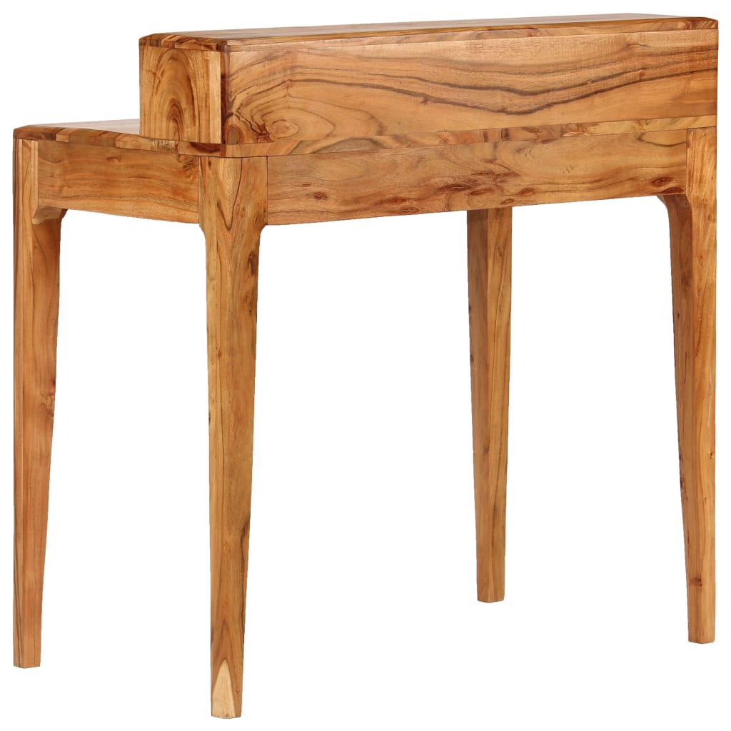 Desk with drawers solid wood 88 x 50 x 90 cm