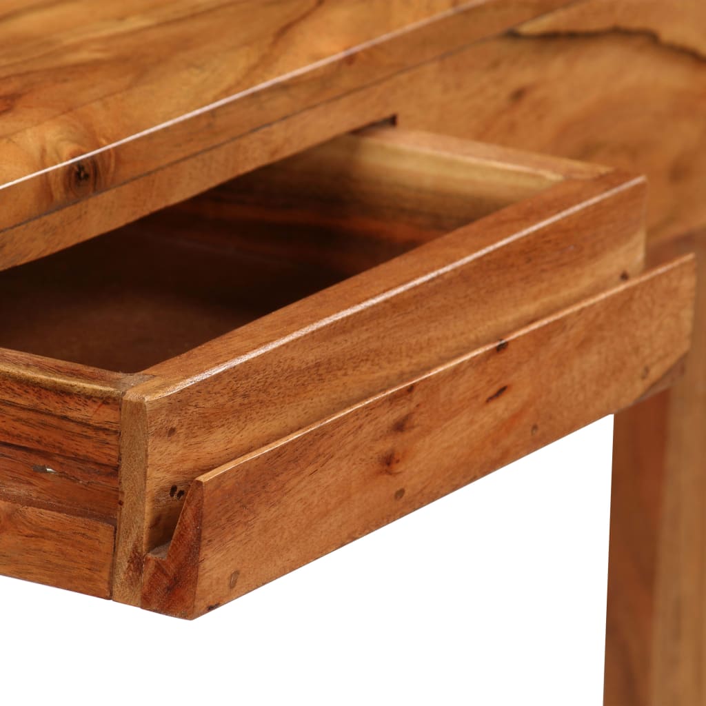 Desk with drawers solid wood 88 x 50 x 90 cm