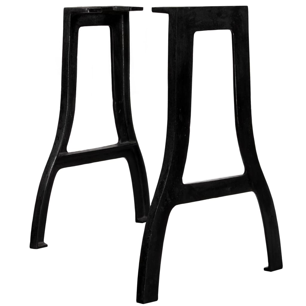 Dining table legs 2 pcs. A-frame cast iron