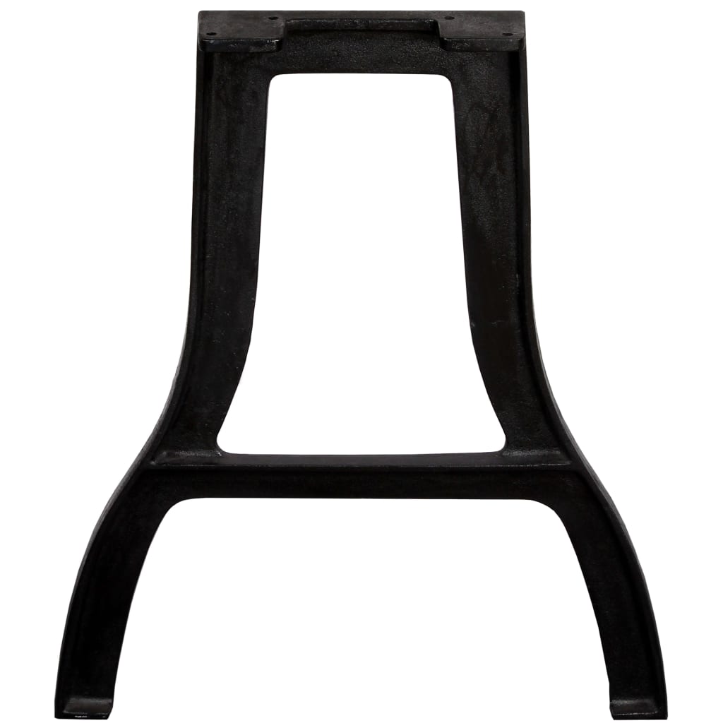Dining table legs 2 pcs. A-frame cast iron