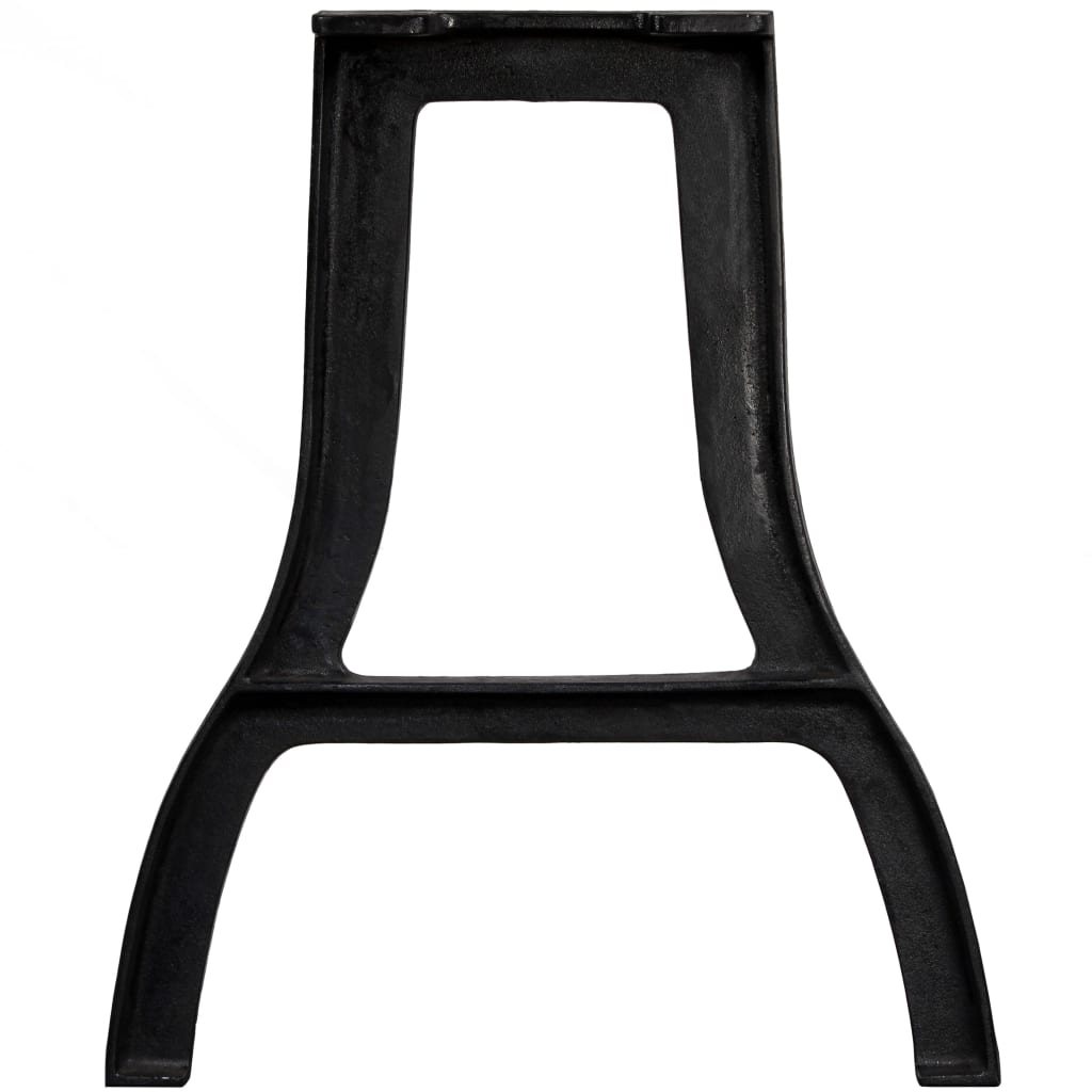Dining table legs 2 pcs. A-frame cast iron