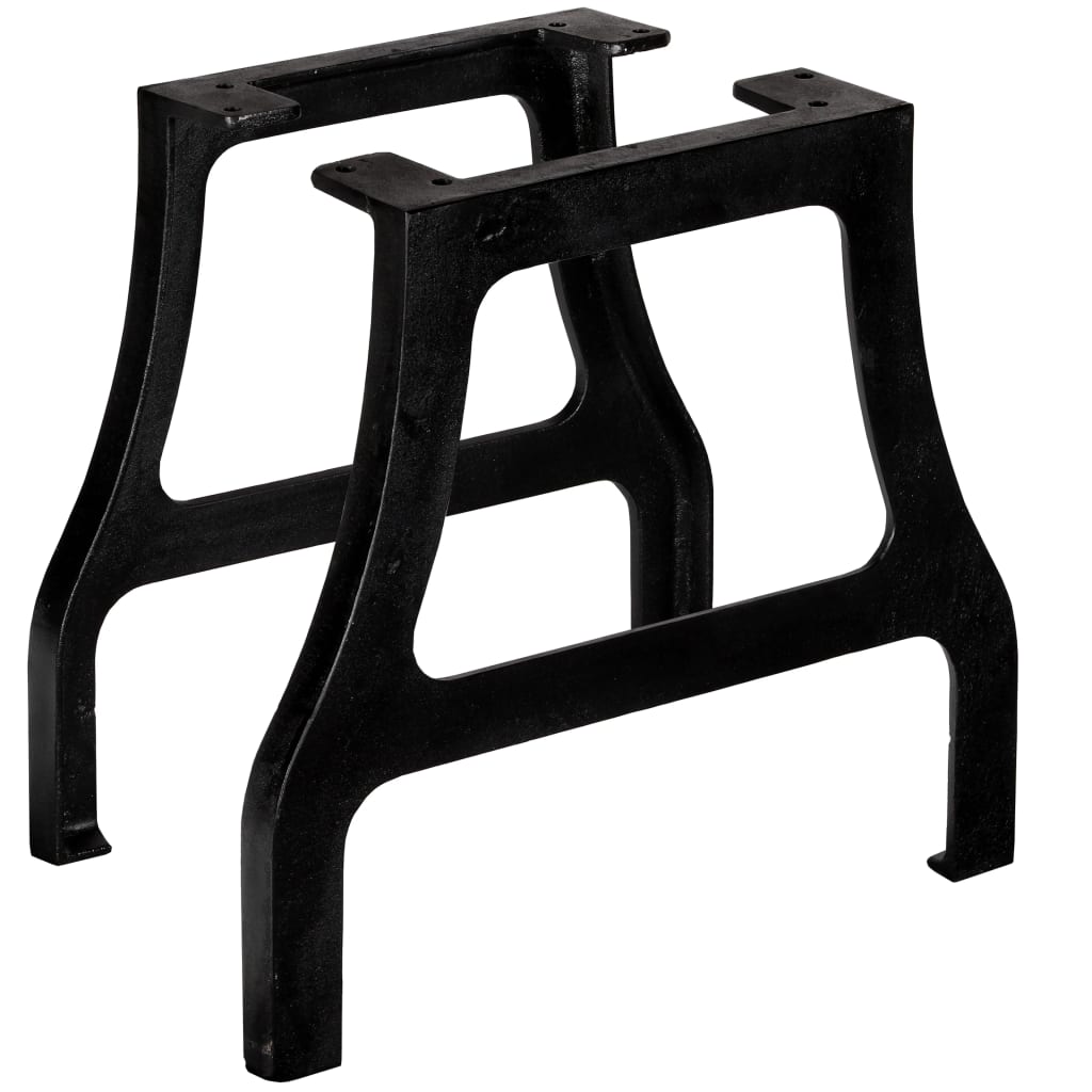 Coffee table legs 2 pcs. A-frame cast iron