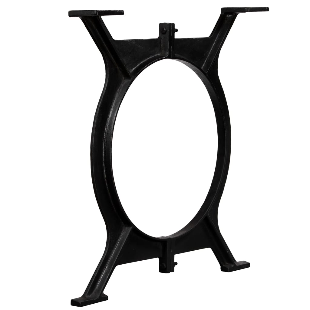 Dining table legs 2 pcs. O-frame cast iron