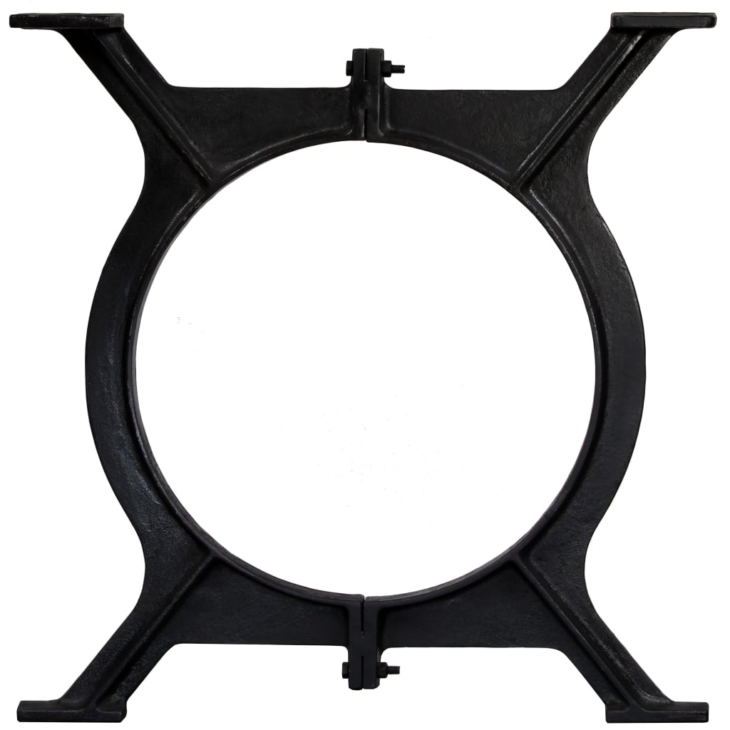 Dining table legs 2 pcs. O-frame cast iron