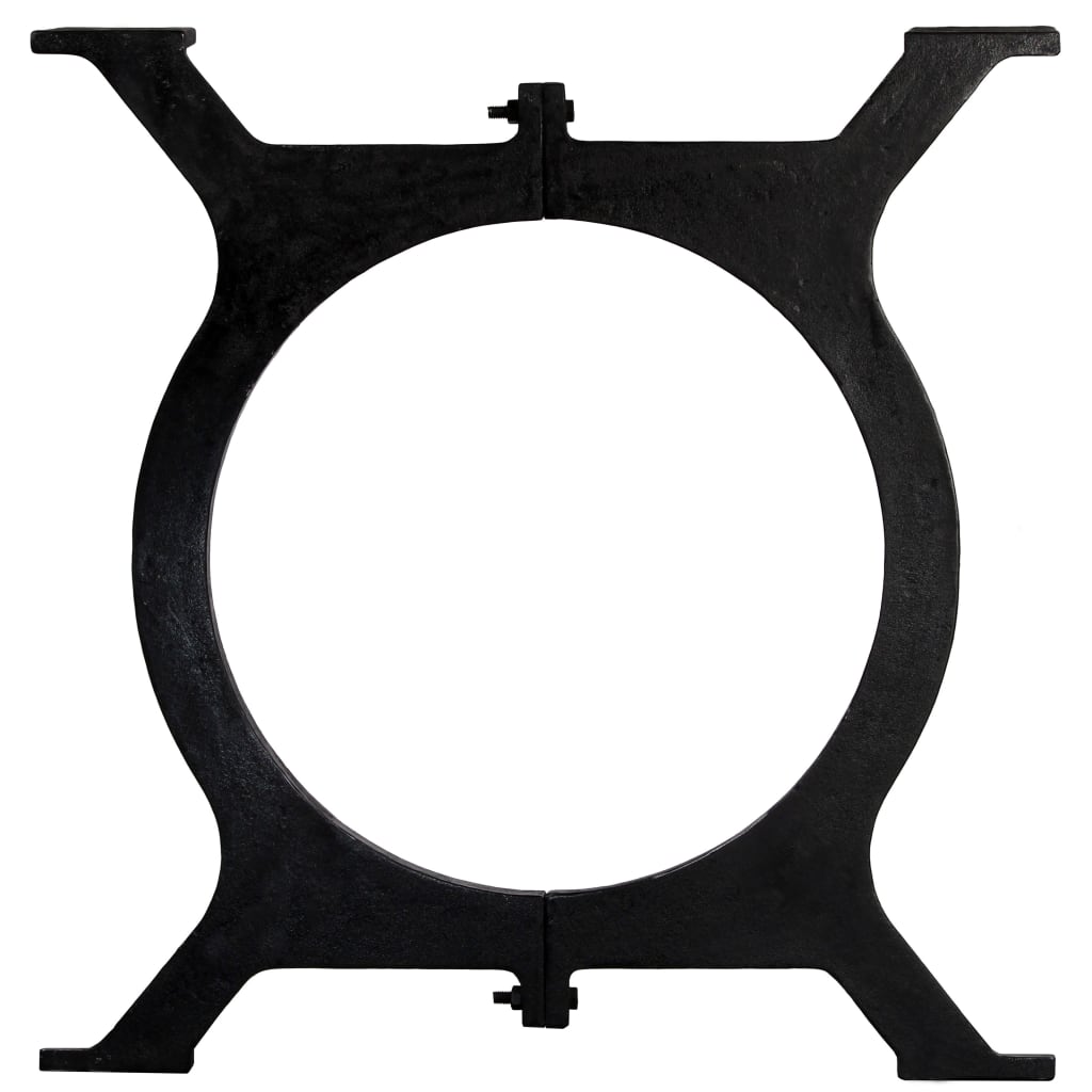 Dining table legs 2 pcs. O-frame cast iron