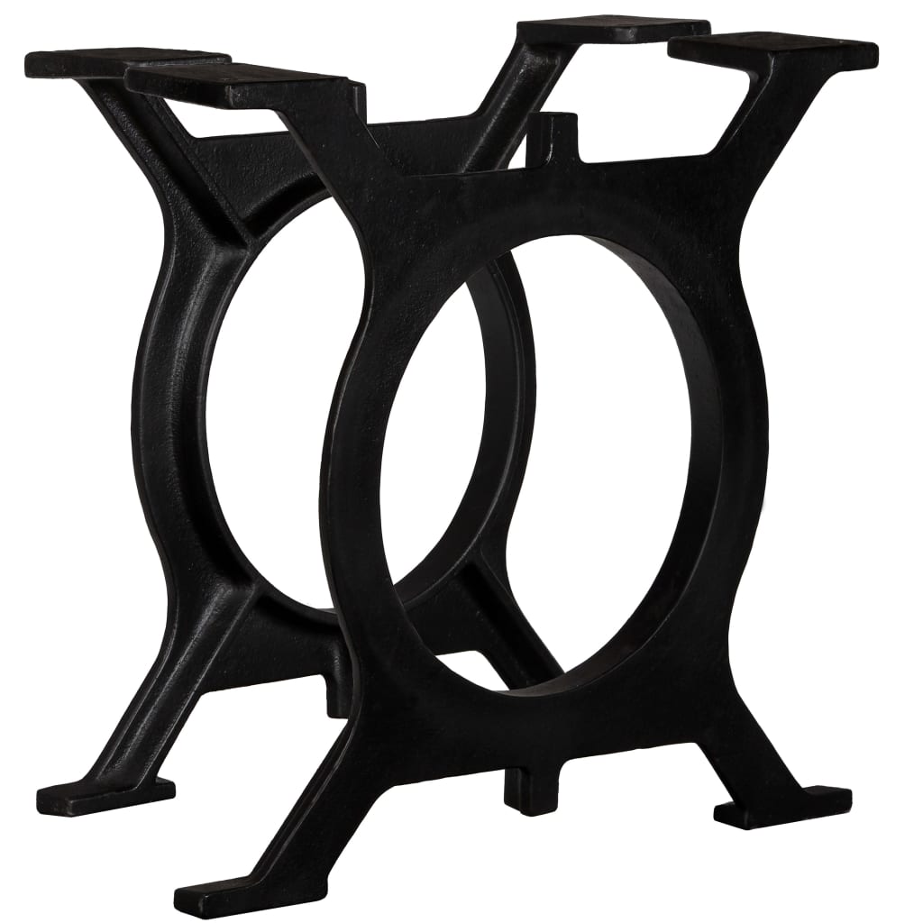 Coffee table legs 2 pcs. O-frame cast iron